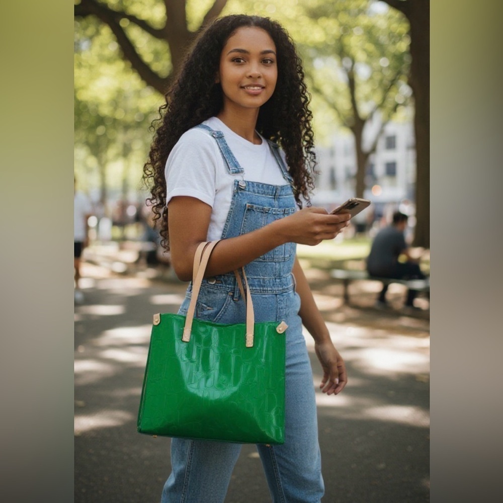 Dooney & Bourke Embossed Vinyl Mini Tote Bag